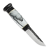 Нож Tommi Mäkelä Acryl Puukko, grey/black