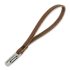 Trayvax Leather Wristlet, brązowa