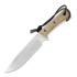 TRC Knives Apocalypse Natural Canvas Micarta veitsi