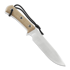 มีด TRC Knives Apocalypse Natural Canvas Micarta