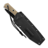 มีด TRC Knives Apocalypse Natural Canvas Micarta