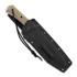 TRC Knives Apocalypse Natural Canvas Micarta veitsi