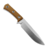 Nuga TRC Knives Apocalypse V4E Natural Canvas Micarta