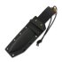 Nuga TRC Knives Apocalypse V4E Natural Canvas Micarta