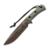 Nuga TRC Knives Apocalypse Virus Edition, green micarta