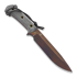 TRC Knives Apocalypse Virus Edition 刀, leather sheath