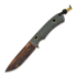 มีด TRC Knives K-1s Virus Edition, black micarta