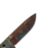 มีด TRC Knives K-1s Virus Edition, black micarta