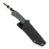 TRC Knives K-1s Virus Edition 刀, black micarta