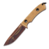 TRC Knives K-1s Virus Edition Messer, natural canvas micarta