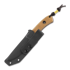 TRC Knives K-1s Virus Edition Messer, natural canvas micarta
