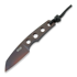TRC Knives Mini Wharncliffe Elmax Apocalyptic neck knife
