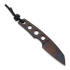TRC Knives Mini Wharncliffe Elmax Apocalyptic neck knife