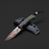 Ніж TRC Knives Polheim Post Apocalyptic finish