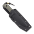 TRC Knives South Pole Apo finish Messer, green canvas micarta