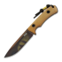 TRC Knives South Pole Apo finish peilis, natural micarta