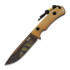 TRC Knives South Pole Apo finish 刀, natural micarta
