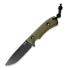 TRC Knives South Pole Vanadis 4E DLC 刀, OD Green G10