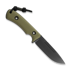 TRC Knives South Pole Vanadis 4E DLC puukko, OD Green G10