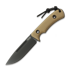 TRC Knives South Pole Vanadis V4E DLC kniv, coyote G10, black multicam kydex