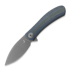 Trollsky Knives Mandu Blue Micarta sulankstomas peilis