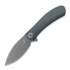 Trollsky Knives Mandu Blue Micarta kääntöveitsi