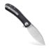 Trollsky Knives Mandu EVO Magnacut f&auml;llkniv, Black CarbonTex G-10, Satin