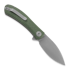 Trollsky Knives Mandu Green Micarta