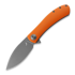 Trollsky Knives Mandu Orange G10 sulankstomas peilis
