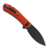 Trollsky Knives Mandu Red G10 k&auml;&auml;nt&ouml;veitsi