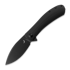 Trollsky Knives Mandu XL D2, Black G-10, Black Stonewash