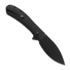 Trollsky Knives Mandu XL D2, Black G-10, Black Stonewash