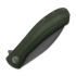 Trollsky Knives Mandu XL D2, Green Micarta, Dark Bead Blast