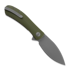 Trollsky Knives Mandu XL D2, OD Green G-10, Dark Bead Blast