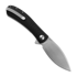 Trollsky Knives Mandu XL Magnacut, Black Carbontex G-10, Satin