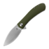 Trollsky Knives Mandu XL Magnacut, OD Green G-10, Satin