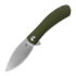 Trollsky Knives Mandu XL Magnacut, OD Green G-10, Satin