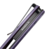 Trollsky Knives Mandu XL14C28N sulankstomas peilis, Purple G-10, Black Stonewash
