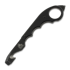 Twisted Assisted KEEP-SAFE Rescue tool, Black G-10, Blackwash