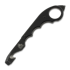 Twisted Assisted KEEP-SAFE Rescue tool, Black G-10, Blackwash