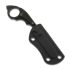 Twisted Assisted KEEP-SAFE Rescue tool, Black G-10, Blackwash