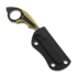 Twisted Assisted KEEP-SAFE Rescue tool, Natural Micarta, Blackwash