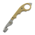 Twisted Assisted KEEP-SAFE Rescue tool, Natural Micarta, Stonewash