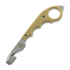 Twisted Assisted KEEP-SAFE Rescue tool, Natural Micarta, Stonewash