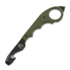 Twisted Assisted KEEP-SAFE Rescue tool, OD Green G-10, Blackwash