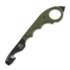 Twisted Assisted KEEP-SAFE Rescue tool, OD Green G-10, Blackwash
