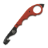 Twisted Assisted KEEP-SAFE Rescue tool, Red G-10, Blackwash
