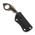 Twisted Assisted KEEP-SAFE Rescue tool, Tan G-10, Blackwash