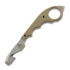 Twisted Assisted KEEP-SAFE Rescue tool, Tan G-10, Stonewash