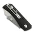 Twisted Assisted PALLAS Black Micarta sulankstomas peilis